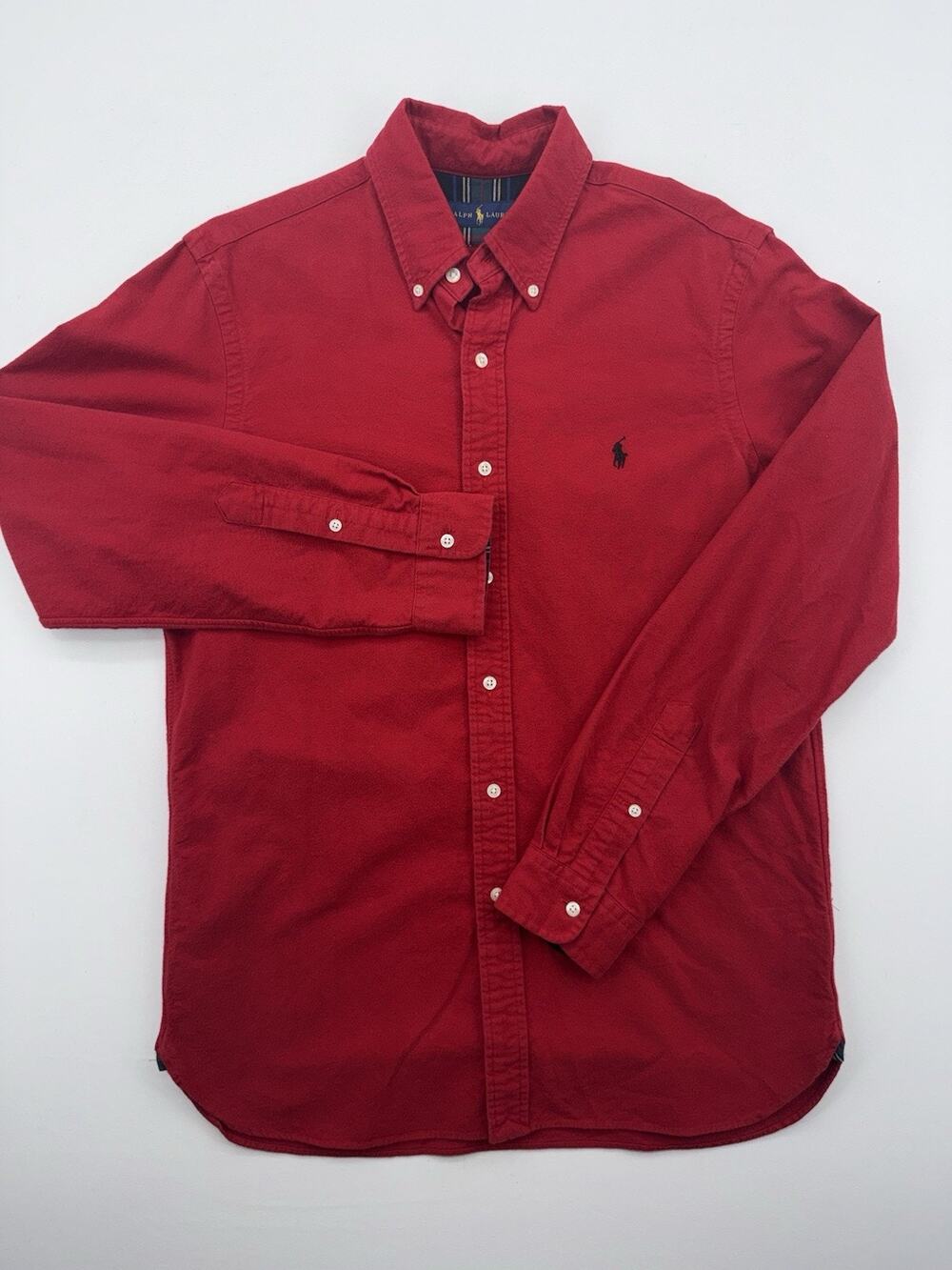 Polo Ralph Lauren Heavy Cotton Long Sleeve Shirt Size Medium